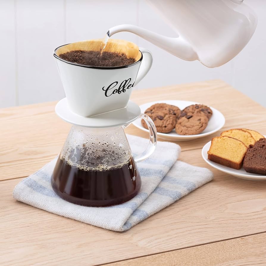 Amazon.com: DAYYET Pour Over Coffee Maker, Ceramic Coffee